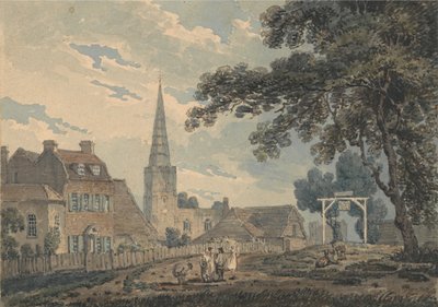 Harrow-on-the-Hill, Middlesex da Thomas Girtin